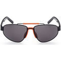 Lunettes sur Grenoble : Lunettes de soleil Dsquared DQ0366 Occhiali da sole, Noir/Fum&eacute;e, 60 mm Noir