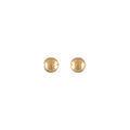 Boucles d'oreille sur Artemare : Boucles d'oreille tige en acier dor&eacute; boule 7mm