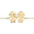 Bracelet en vermeil passive fille/fille - 16+3cm Artemare
