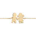 Bracelet en vermeil passive gar&ccedil;on / fille - 16+3cm
