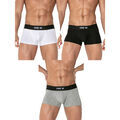 Lingerie homme sur Grenoble : Boxers Code 22 Pack x3 boxers Basic Code22 Multicolore