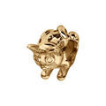 Bracelets sur Artemare : Charms coulissant en vermeil chat et pierres blanches