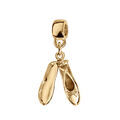 Charms coulissant paire de chausson de danse en vermeil Artemare
