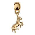 Charms coulissant "cheval cabre" en vermeil Artemare
