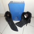 Bottes femme sur Grenoble : Bottines Perlato Bottines &agrave; talon noires Perlato Noir