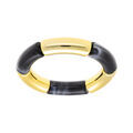 Bracelets sur Artemare : Bracelet extensible noir et dor&eacute;