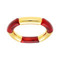 Bracelets sur Artemare : Bracelet extensible rouge et dor&eacute;