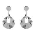 Boucles d'oreille sur Artemare : Boucles d'oreille tige en argent pendante forme g&eacute;ometrique 40+5cm