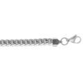 Bracelet en acier maille anglaise 7mm - 16+3cm Artemare