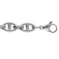 Bracelet en acier maille marine -19+3cm