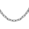 Chaine sur Artemare : Collier en acier maille - 53+5cm
