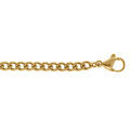 Chaine sur Artemare : Cha&icirc;ne cheville en acier dor&eacute; - 21+5cm