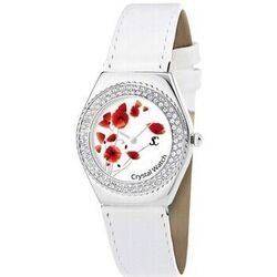 Montre Sc Crystal MF316-COQUELICOT-BRACELET006-BLANC