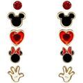 Boucles oreilles Sc Crystal B4083 Dor&eacute; Grenoble
