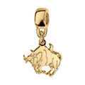 Bracelets sur Artemare : Charms coulissant en vermeil zodiaque decoupe taureau
