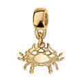 Bracelets sur Artemare : Charms coulissant en vermeil zodiaque decoupe cancer