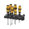 Jeu de tournevis kraftform jeu de tournevis kraftform 1 jeu(x) de 6 pi&egrave;ce(s) rack 6 - wera werkzeuge