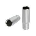 Outillage à main sur Annecy : Douilles 6 pans longues ultimate 1/2" douille longue chromeplus 1/2", 6 pans 15 mm 1 pi&egrave;ce(s) 6 pans 1/2" 15 mm non - ks tools