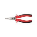 Outillage à main sur Annecy : KS TOOLS Pince &agrave; becs droits 1/2 ronds ergotorque� 200 mm pince &agrave; becs droits 1/2 ronds ergotorque� 200 mm 200 mm 1 pi&egrave;ce(s) bi-mati&egrave;re acier chrome-vanadium 1