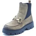 Bottes femme sur Grenoble : Boots Caf&eacute; Noir FM6012 Marron