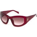 Lunettes de soleil Blumarine SBM802 Lunettes de soleil, Rouge/Rouge, 56 mm Grenoble