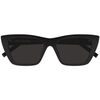 Lunettes de soleil Saint Laurent SL 276 MICA Lunettes de soleil, Noir/Gris, 55 mm