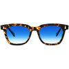 Lunettes de soleil Fabbricatorino 1457 Este Lunettes de soleil, Havana/Bleu clair, 52 mm