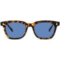 Lunettes de soleil Fabbricatorino 1457 Este Lunettes de soleil, Havana/Bleu clair, 52 mm
