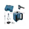 BOSCH Laser rotatif grl400h + tr&eacute;pied + mire + r&eacute;cepteur non connect&eacute; classe ii lignes 1 coffret(s) de 4 pi&egrave;ce(s) laser rotatif grl400h + tr&eacute;pied + mire + r