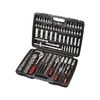 Coffret de douilles 1/4'' + 3/8'' + 1/2'' 179 pi&egrave;ces coffret de douilles 1/4'' + 3/8'' + 1/2'' 179 pi&egrave;ces 1 coffret(s) de 179 pi&egrave;ce(s) - ks tools