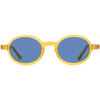 Lunettes de soleil Fabbricatorino 1469 Monreale Lunettes de soleil, Rouge/Bleu clair, 46 mm