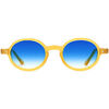 Lunettes de soleil Fabbricatorino 1469 Monreale Lunettes de soleil, Rouge/Bleu clair, 46 mm