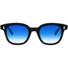 Lunettes de soleil Fabbricatorino 1458 Montalcino Lunettes de soleil, Noir/Bleu clair, 47 mm