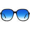 Lunettes de soleil Fabbricatorino 1472 Nesso Lunettes de soleil, Noir/Bleu clair, 59 mm