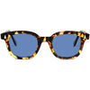 Lunettes de soleil Fabbricatorino 1458 Montalcino Lunettes de soleil, &eacute;caille/Bleu clair, 47