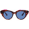 Lunettes de soleil Fabbricatorino 1407 Venosa Lunettes de soleil, Tortue rose/Bleu clair, 46 m