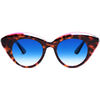 Lunettes de soleil Fabbricatorino 1407 Venosa Lunettes de soleil, Tortue rose/Bleu clair, 46 m