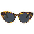 Lunettes de soleil Fabbricatorino 1407 Venosa Lunettes de soleil, &eacute;caille/Fum&eacute;e, 46 mm Grenoble