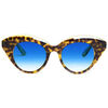 Lunettes de soleil Fabbricatorino 1407 Venosa Lunettes de soleil, &eacute;caille/Bleu clair, 46 mm
