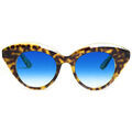 Lunettes de soleil Fabbricatorino 1407 Venosa Lunettes de soleil, &eacute;caille/Bleu clair, 46 mm Grenoble