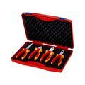 Outillage à main sur Annecy : Coffret d'outils " red " pour &eacute;lectricien 1 coffret(s) de 4 pi&egrave;ce(s) coffret d'outils " red " pour &eacute;lectricien coffret 4 - knipex werk