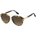 Lunettes sur Grenoble : Lunettes de soleil Marc Jacobs MARC 585/S Lunettes de soleil, Havana/Marron, 55 mm