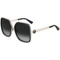 Lunettes sur Grenoble : Lunettes de soleil Moschino MOS096/S Lunettes de soleil, Noir/Gris, 57 mm