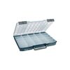 Mallette de rangement carry lite raaco 1 pi&egrave;ce(s) mallette rangement l415xp330xh57mm 25/1 compartiments bleue - raaco