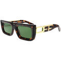 Lunettes sur Grenoble : Lunettes de soleil Off-White OERI073 Col. Boston. 6055 Vert Havane Lunettes de soleil, Ha