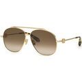 Lunettes sur Grenoble : Lunettes de soleil Roberto Cavalli SRC008V Lunettes de soleil, Or/Marron, 62 mm Dor&eacute;
