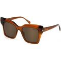 Lunettes sur Grenoble : Lunettes de soleil Blumarine SBM832S Lunettes de soleil, Maron/Marron, 54 mm