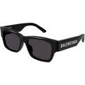 Lunettes sur Grenoble : Lunettes de soleil Balenciaga BB0262SA Lunettes de soleil, Noir/Gris, 56 mm