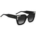 Lunettes sur Grenoble : Lunettes de soleil Carolina Herrera HER 0130/S Lunettes de soleil, Noir/Gris, 52 mm
