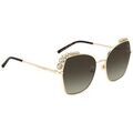 Lunettes sur Grenoble : Lunettes de soleil Carolina Herrera HER 0145/S Lunettes de soleil, Or rose/Marron, 59 mm
